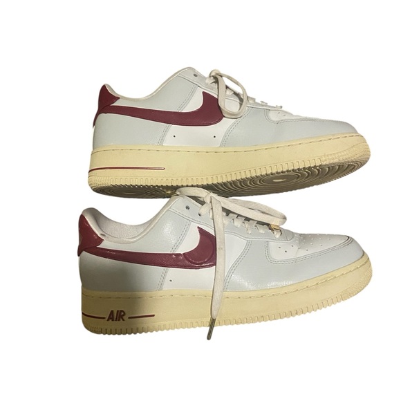 WOMEN’ S SIZE 9.5 - NIKE AIR FORCE 1 ‘07 NEXT NATURE ‘SISTERHOOD - TEAM RED’ - Picture 7 of 11